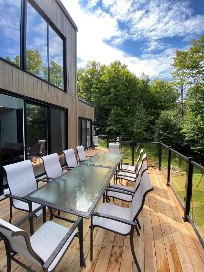 Chalet Serenity - Mont Tremblant Ski - Spa Sauna Wifi Tv Privet Chic Modern House Villa La Conception Exterior foto
