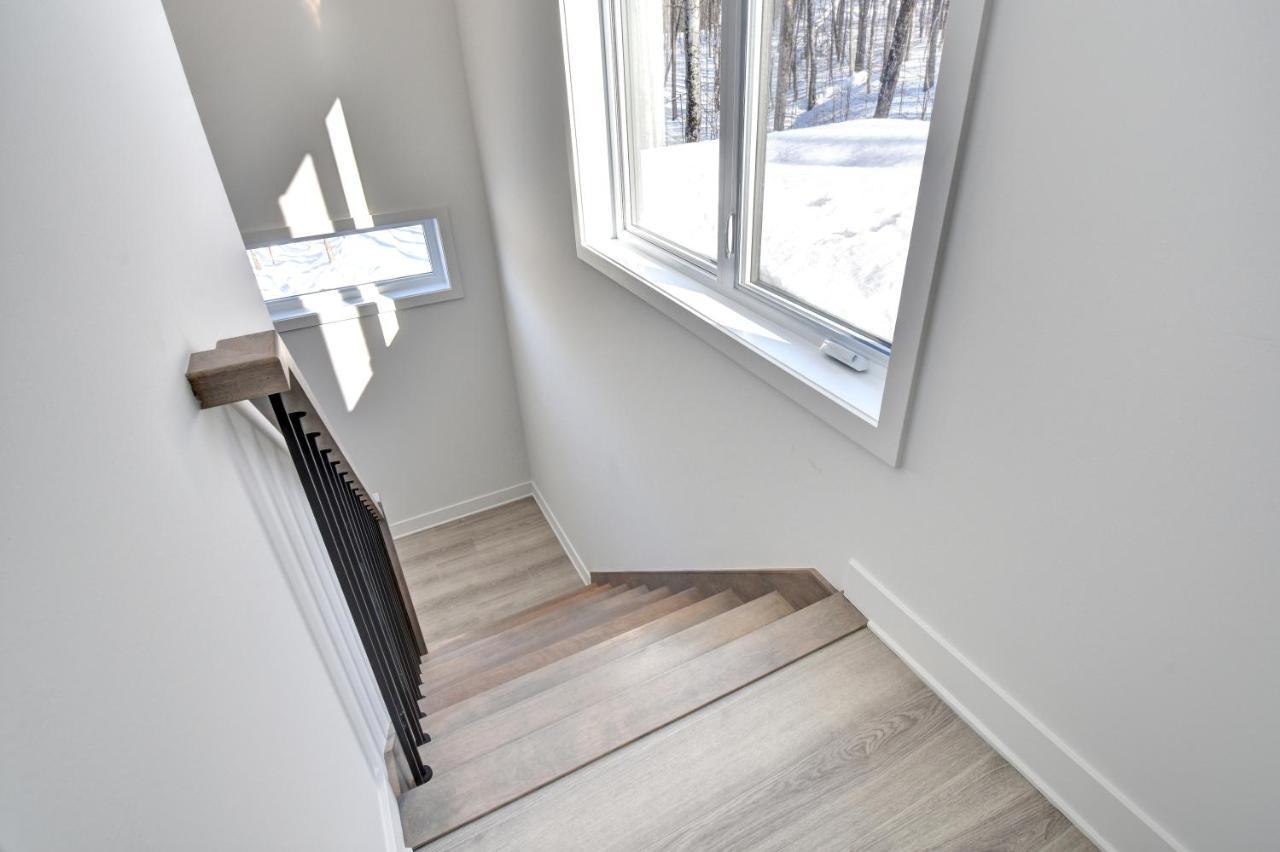 Chalet Serenity - Mont Tremblant Ski - Spa Sauna Wifi Tv Privet Chic Modern House Villa La Conception Exterior foto